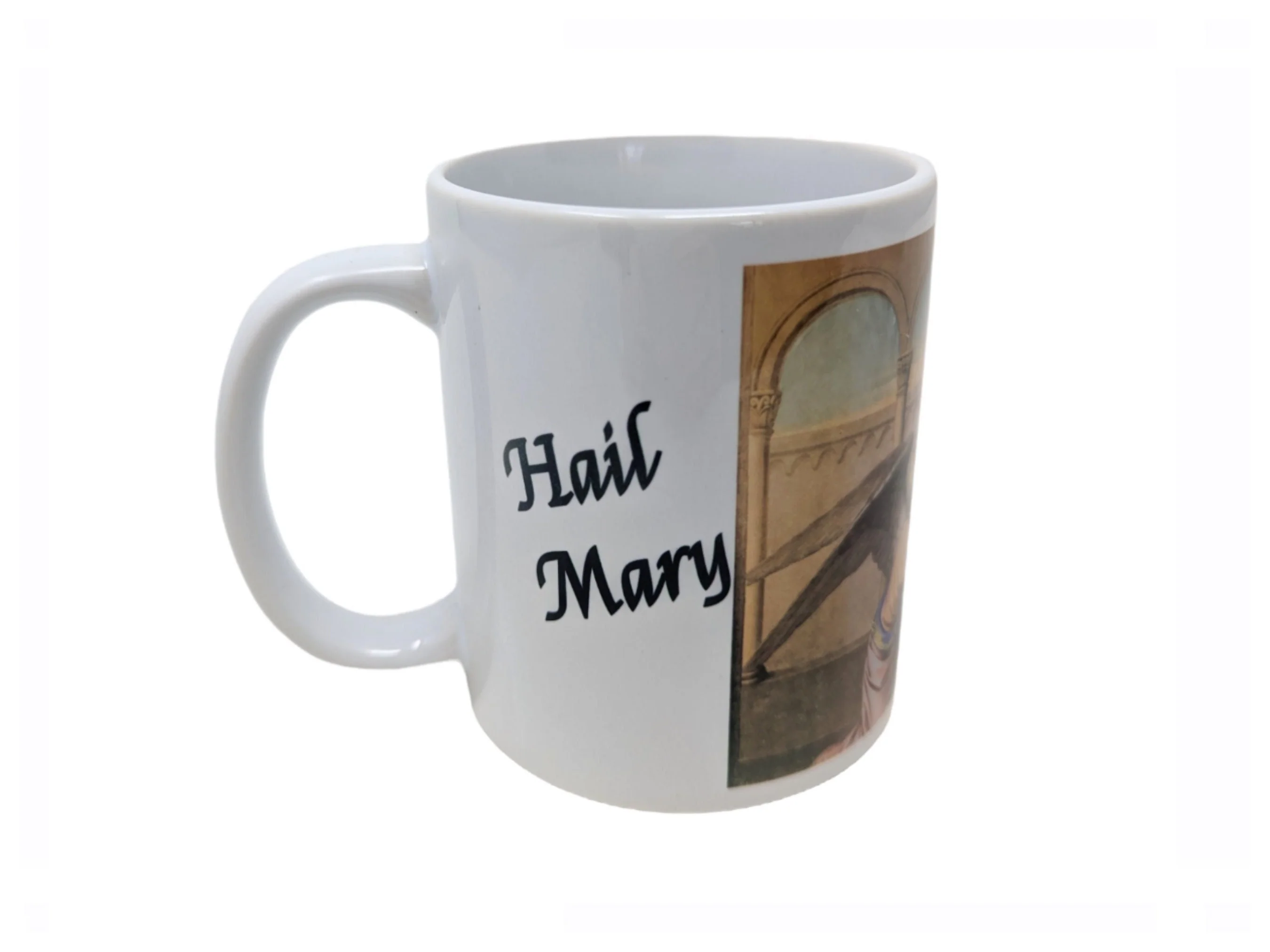 Annunciation, Catholic Mug, Catholic gift, Stocking stuffer, Baptism, Holy Communion, Confirmation, Present, Angel Gabriel