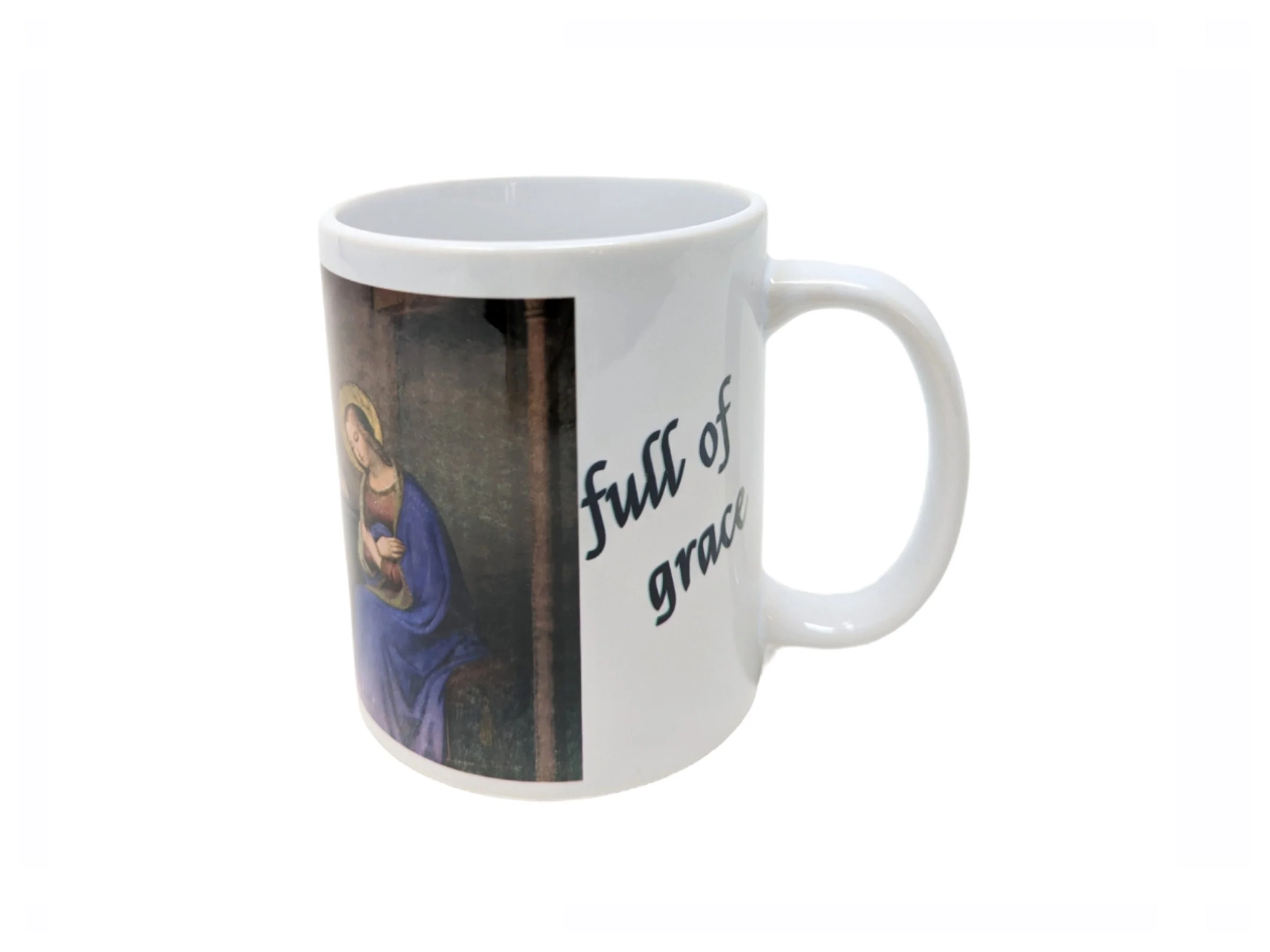 Annunciation, Catholic Mug, Catholic gift, Stocking stuffer, Baptism, Holy Communion, Confirmation, Present, Angel Gabriel - Image 3