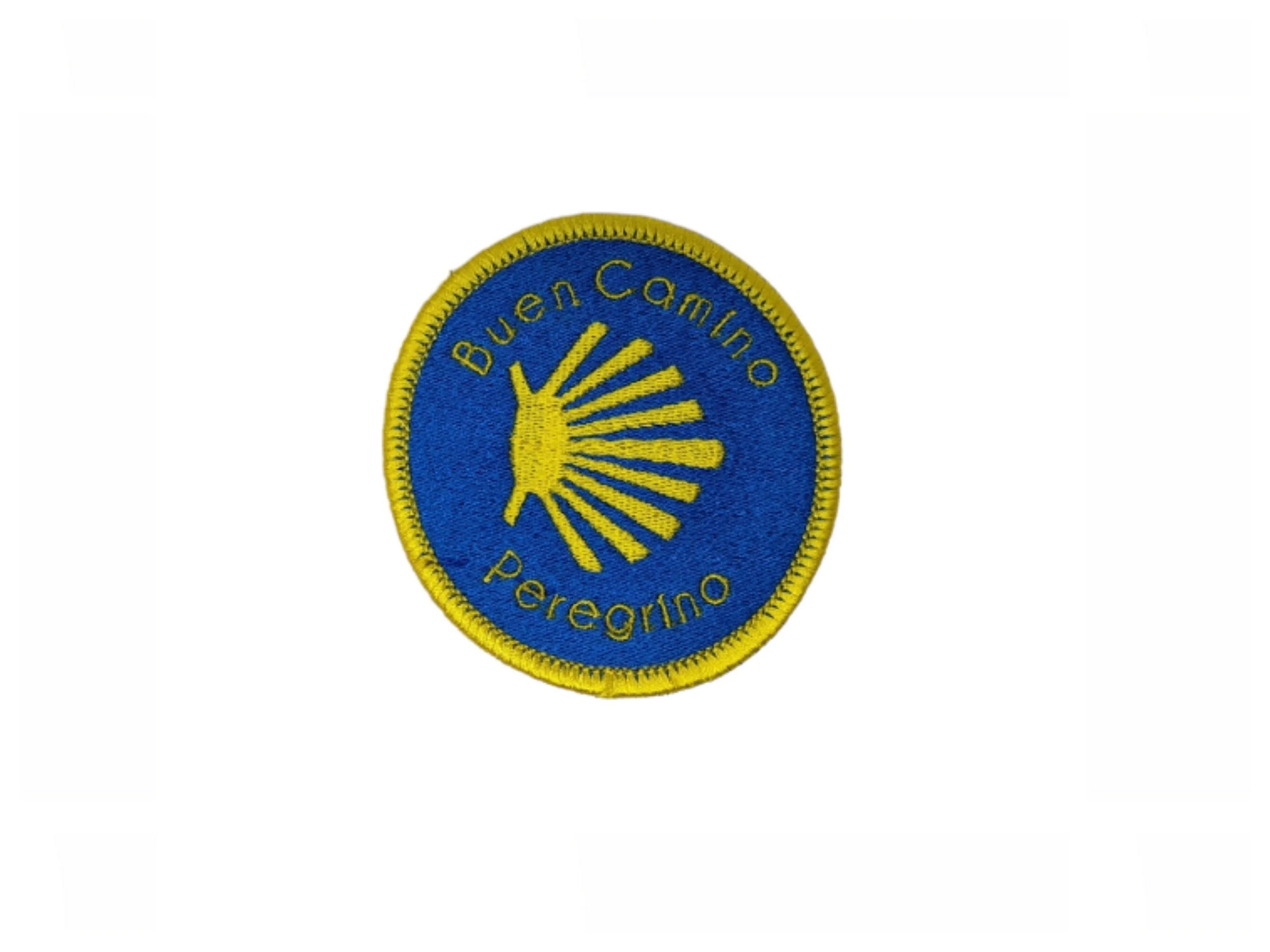 Buen Camino, Way of St James, Camino de Santiago, pilgrim backpack badge, teen rucksack patch, camino shell, outdoor adventure, nature trail