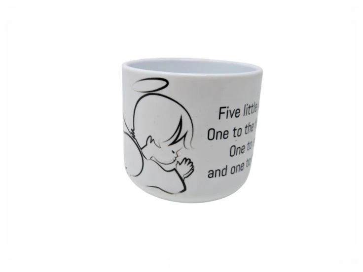 Child mug, Five little Angels prayer, Catholic Mug, Catholic gift, Stocking stuffer, Baptism, Holy Communion, Confirmation, Present