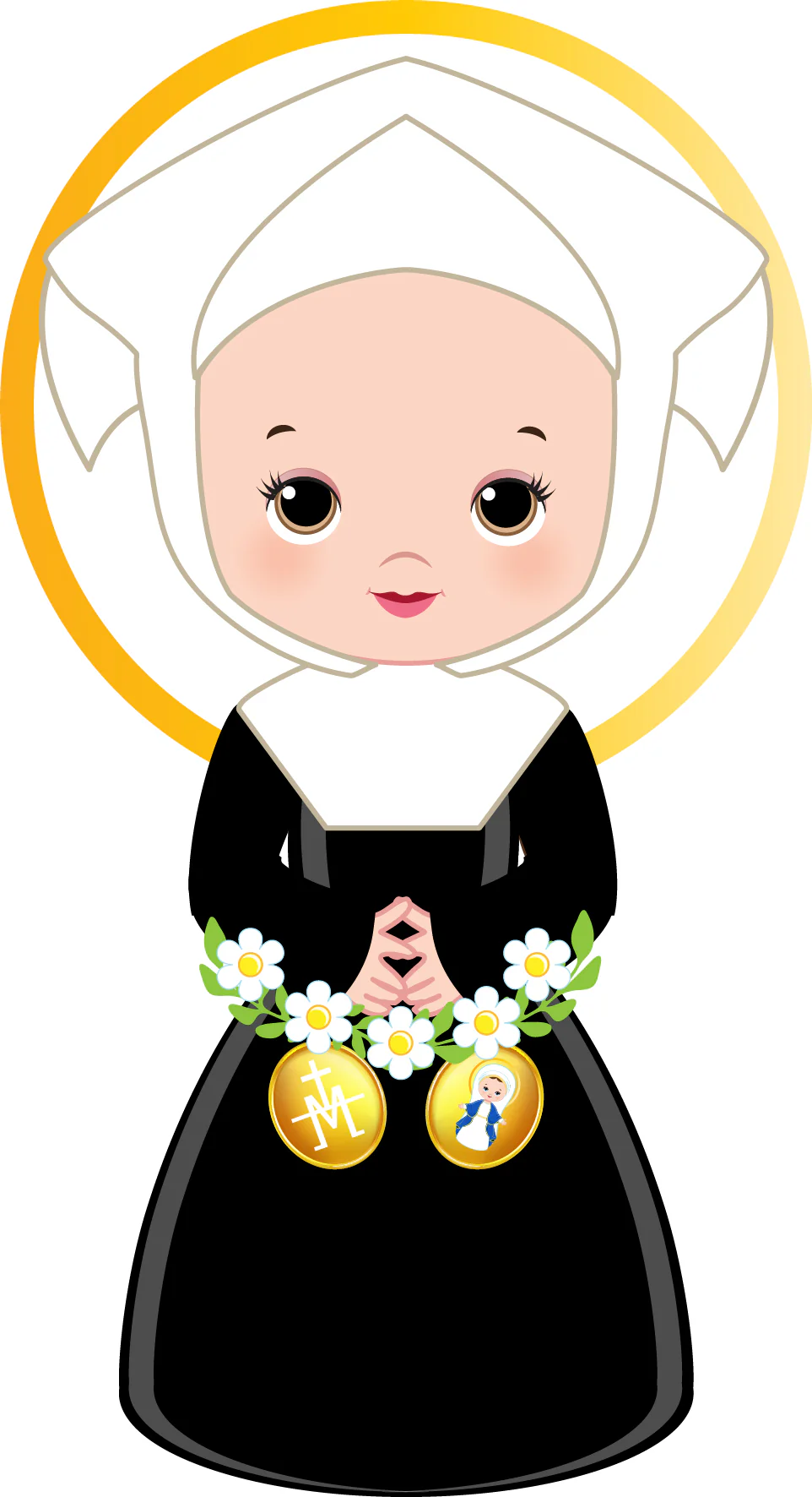 Children prayer dolls, Saint dolls, Jude, Elizabeth, Aloysius, Catherine, Francis Xavier, Margaret, Vincent, Blaise, Jude, Phillip, Catherine and more - Image 8
