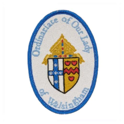 Ordinariate of Britain badge, religious patch, iron on badge, sew on, embroidered badge, embroidered patch, pilgrimage, England, Scotland, Wales - Image 2