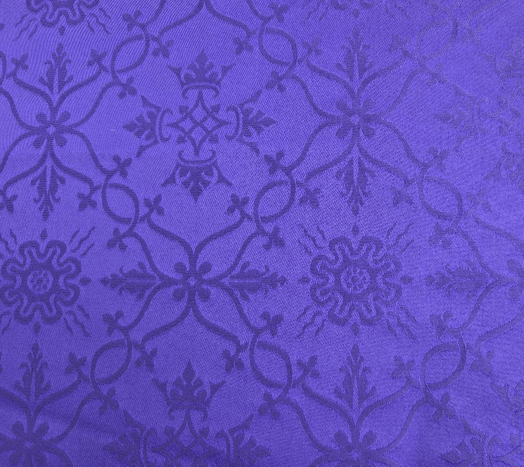 Byzantine Stole - Purple Priest Stole with Intricate Embroidery – Liturgical Vestment - Handsewn range - Image 5
